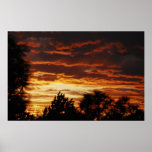 Red Sunset Posters