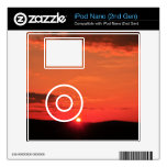 Red sunset skin for iPod nano 2G