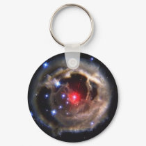 Red Super Giant Star Keychain