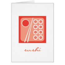 red sushi card