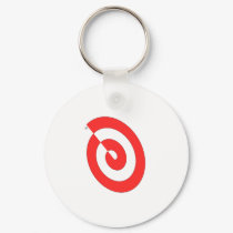Red Swirl keychains