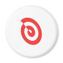 Red Swirl magnets