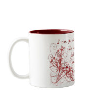 Red Swirl Mug mugs