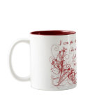 Red Swirl Mug