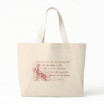 Red Swirl on Navy Tote Tote Bags
