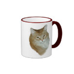 Red Tabby Maine Coon Coffee Mugs
