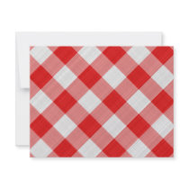 red table cloth invitations