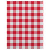 red table cloth personalized letterhead