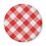 red table cloth magnets