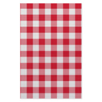 red table cloth customized stationery
