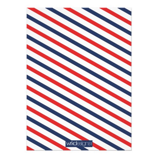 Red Table Number Card Postal Service Collection