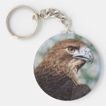 Red-tail Hawk airbrush Key Chains