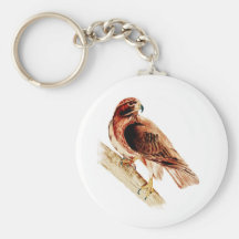 Red Tail Hawk Key Chains