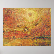 Red Tail Hawk - Wind Poster