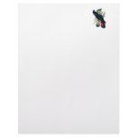 Red tailed, Black (Banksian) Cockatoos. Customized Letterhead