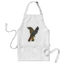 Red-tailed Black Cockatoo Pair aprons by LisasLair Red-tailed Black Cockatoo Pair aprons