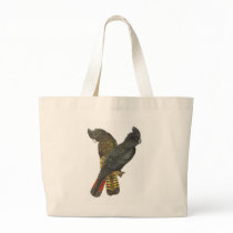 Red-tailed Black Cockatoo Pair Tote Bag