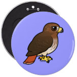 Red-tailed Hawk Button