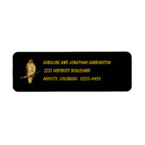 Red Tailed Hawk Custom Return Address Label