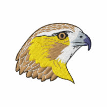 Red-tailed Hawk embroidered shirts