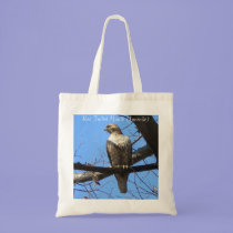 Red Tailed Hawk (Juvenile) Tote bag bags