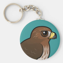 Red-tailed Hawk Key Chain