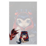 "Red Tailed Mermaid" Stationery