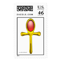 RED TALISMAN postage by bulgan_lumini RED TALISMAN postage