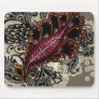 Red Tapestry Mouse Pads