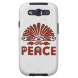 Red Tattoo Peace Art Samsung Galaxy S3 Cases