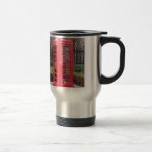 Red telephone box coffee mugs