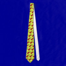 Red Tennis Ball Tie ties