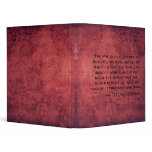 Red Terence McKenna Binder