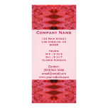 red texture rack cards
