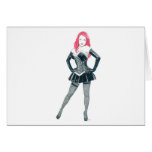 Red the French Maid cards
