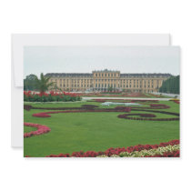 Red The Shonbrunn Castle of the Habsburgs, Vienna, Announcement