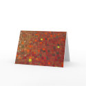 Red Tile Greeting Card