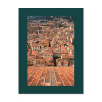 Red Tile Rooftops postcards by moonrisings Red Tile Rooftops postcards