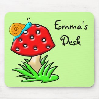 Red Toadstool Mousepad mousepad