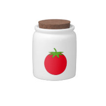Red Tomato. Candy Jars