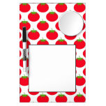 Red Tomato Pattern. Dry Erase Whiteboards