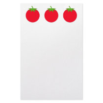 Red Tomato. Stationery Paper