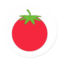 Red Tomato. Sticker