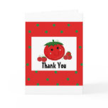 Red Tomatoe Thank You cards by seashell2 Red Tomatoe Thank You cards