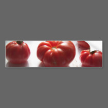 Red Tomatoes Bumper Sticker bumper stickers