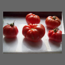 Red Tomatoes card cards