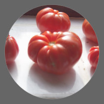 Red Tomatoes Sticker stickers