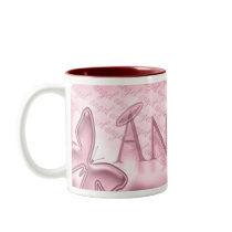 Red Tone Angel Mug