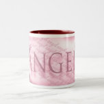 Red Tone Angel Mug mugs