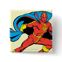 red, tornado, tyrant, rann, ulthoon, john, smith, justice league heroes, justice, league, justice league logo, justice league, logo, hero, heroes, dc comics, comics, comic, comic book, comic book hero, comic hero, comic heroes, comic book heroes, dc comic book heroes, batman, Button with custom graphic design